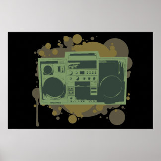 Stereostijl Poster