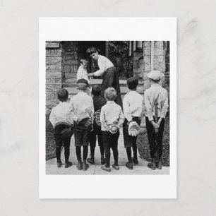 Stereoview, alsjeblieft mama? briefkaart