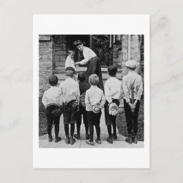 Stereoview, alsjeblieft mama? briefkaart