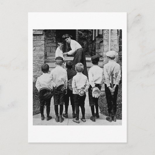 Stereoview, alsjeblieft mama? briefkaart (Voorkant)