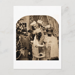 Stereoview - Kerstbezorging Feestdagenkaart