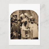  Stereoview - Kerstbezorging Feestdagenkaart (Voorkant)