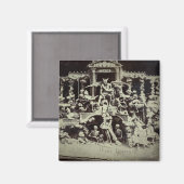  stereoview maakt de duivels tegen elkaar af magneet (Voorkant / Achterkant)