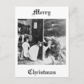 Stereoview - Santa? circa 1899 Feestdagenkaart (Voorkant)