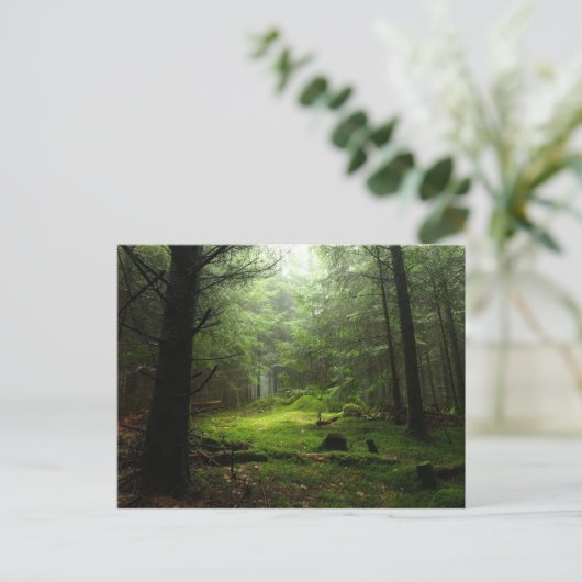 Sterf bos briefkaart (Staand voorkant)