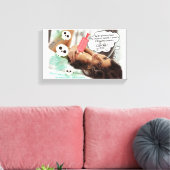Sterf Canvas Afdruk (Insitu (Woonkamer))
