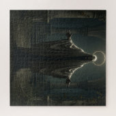 Sterfelijke Overlord Skelet in de Oude Sfeer Legpuzzel (Horizontaal)