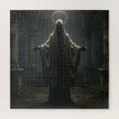 Sterfelijke Overlord Skelet in de Oude Sfeer Legpuzzel (Verticaal)