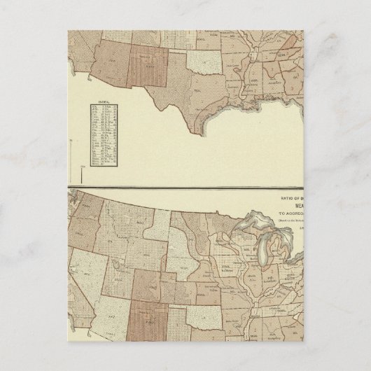 Sterfte, kinkhoest, mazelen briefkaart (Voorkant)