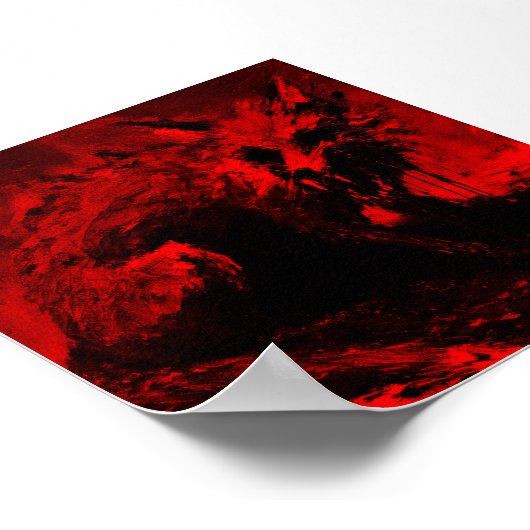 STERFTE | Mat papier afdrukken Poster (Hoek)