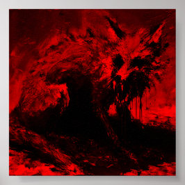 STERFTE | Mat papier afdrukken Poster