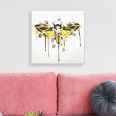 Sterftekoppootwerk Canvas Afdruk (Insitu (Woonkamer))