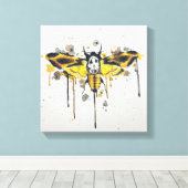 Sterftekoppootwerk Canvas Afdruk (Insitu (Houten vloer))