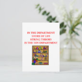 STERFtheorie-cadeaus Briefkaart (Staand voorkant)