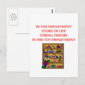 STERFtheorie-cadeaus Briefkaart (Voorkant / Achterkant)