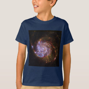 Stergeboorte in het Snelwiel:  M101 Sterrenstelsel T-shirt