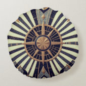 stergeometrie rond kussen (Achterkant)