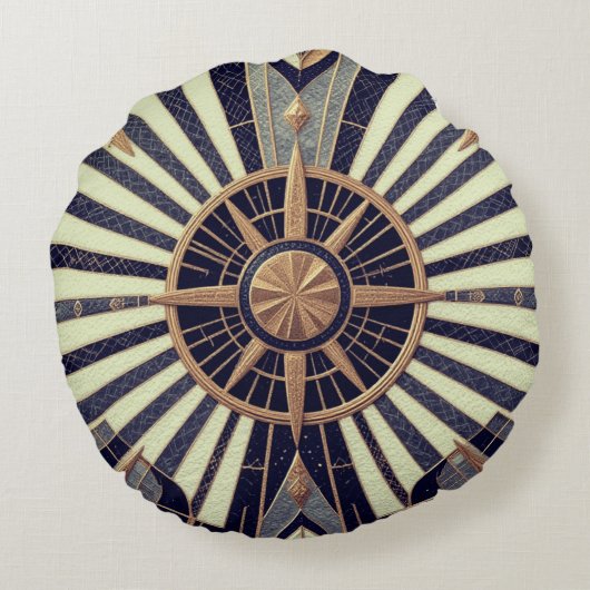 stergeometrie rond kussen (Achterkant)