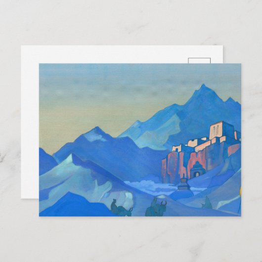 Sterghold of the Spirit, 1932, door Nicholas Roeri Briefkaart (Voorkant / Achterkant)