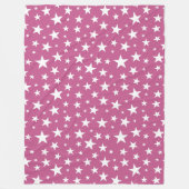 sterherhalingspatroon fleece deken (Voorkant)