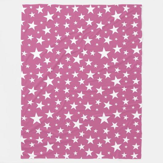 sterherhalingspatroon fleece deken (Voorkant)