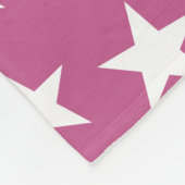 sterherhalingspatroon fleece deken (Hoek)