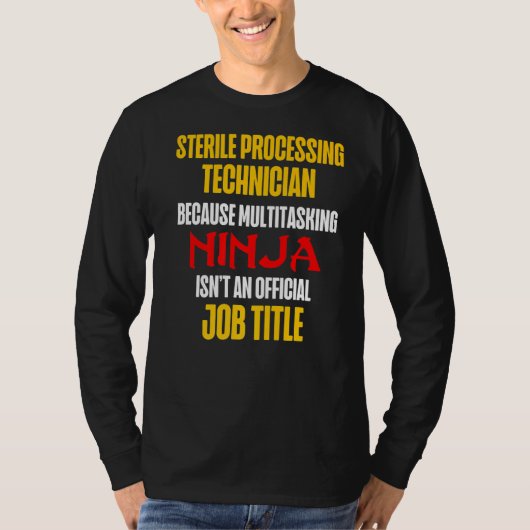 Steriele technici Fun Plan Funny Tech T-shirt (Voorkant)