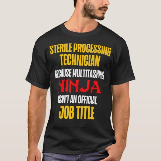 Steriele technici Fun Plan Funny Tech T-shirt (Voorkant)