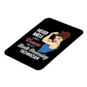 Steriele verwerkingstechnicus Gift Women Autoclave Magneet (Linkerzijde)