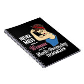 Steriele verwerkingstechnicus Gift Women Autoclave Notitieboek (Rechterzijde)