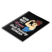 Steriele verwerkingstechnicus Gift Women Autoclave Notitieboek (Linkerzijde)