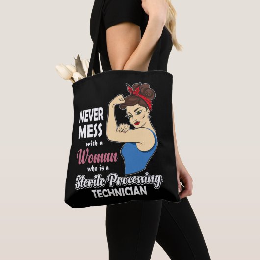 Steriele verwerkingstechnicus Gift Women Autoclave Tote Bag (Dichtbij)