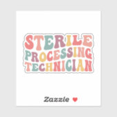 Steriele verwerkingstechnicus sticker (Vel)