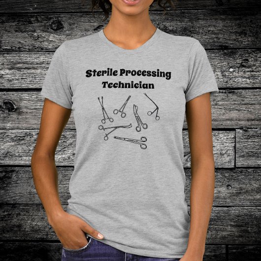 Steriele verwerkingstechnicus t-shirt