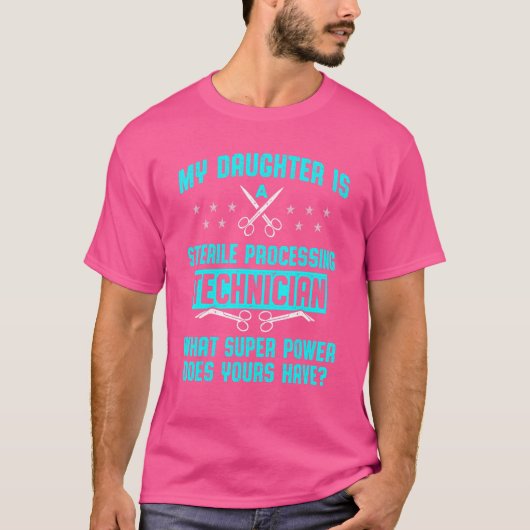 Steriele verwerkingstechnicus Tech 1 T-shirt (Voorkant)