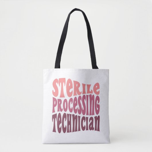 Steriele verwerkingstechnicus tote bag (Voorkant)