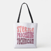 Steriele verwerkingstechnicus tote bag (Achterkant)