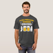 Steriele verwerkingstechnicus voor bijengeld t-shirt (Voorkant volledig)
