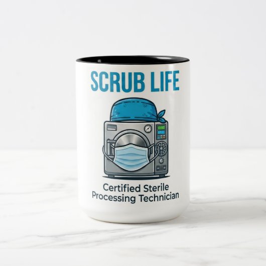 Steriele verwerkingstechniek Scrub Life Mok (Center)