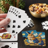 Sterige lentekonijn pokerkaarten (Insitu)