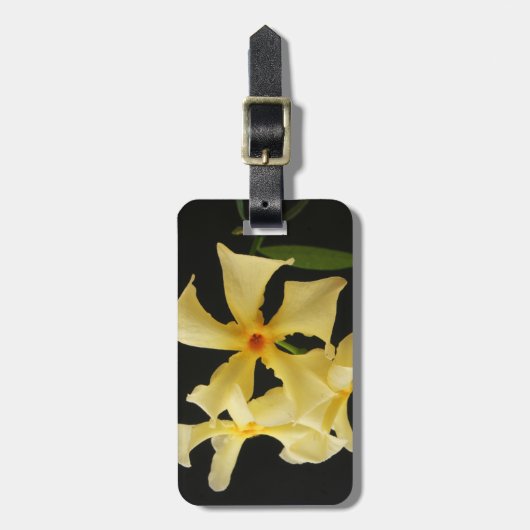 Sterjasmijn bloem cd ltcnm bagagelabel (Voorkant verticaal)