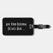 Sterjasmijn bloem cd ltcnm bagagelabel (Achterkant horizontaal)