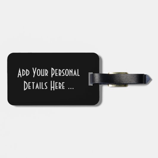 Sterjasmijn bloem cd ltcnm bagagelabel (Achterkant horizontaal)