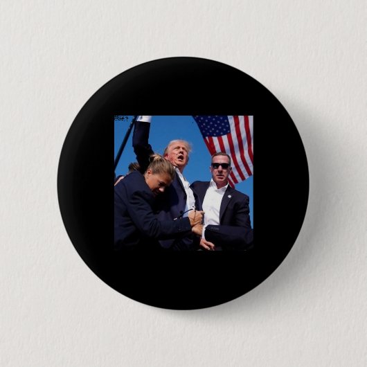 Sterk 2024 ronde button 5,7 cm (Voorkant)