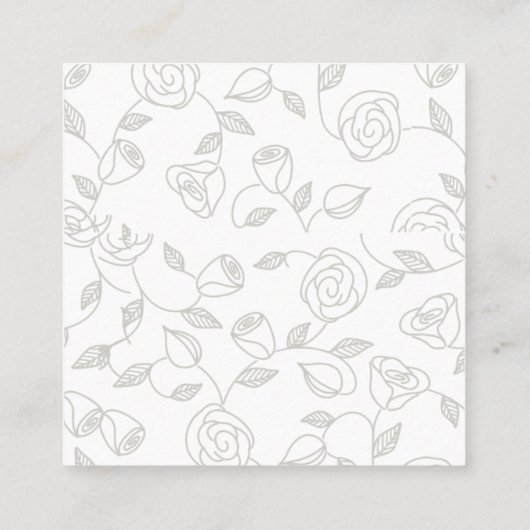 Sterk, 3,5 x 2,5-inch Visitekaartje (Achterkant)