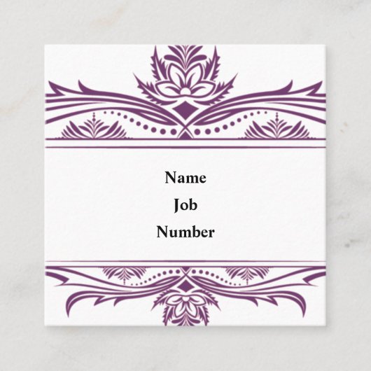 Sterk, 3,5 x 2,5-inch Visitekaartje (Voorkant)