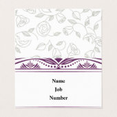 Sterk, 3,5 x 2,5-inch Visitekaartje (Buitenkant ongevouwen)