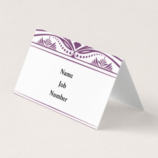 Sterk, 3,5 x 2,5-inch Visitekaartje (Voorkant)