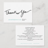 Sterk, 3,5 x 2,5-inch Visitekaartje (Voorkant / Achterkant)