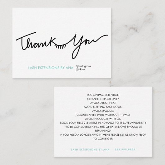 Sterk, 3,5 x 2,5-inch Visitekaartje (Voorkant / Achterkant)